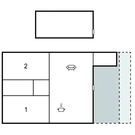 Semesterbostad 2 Bedroom Pet Friendly In